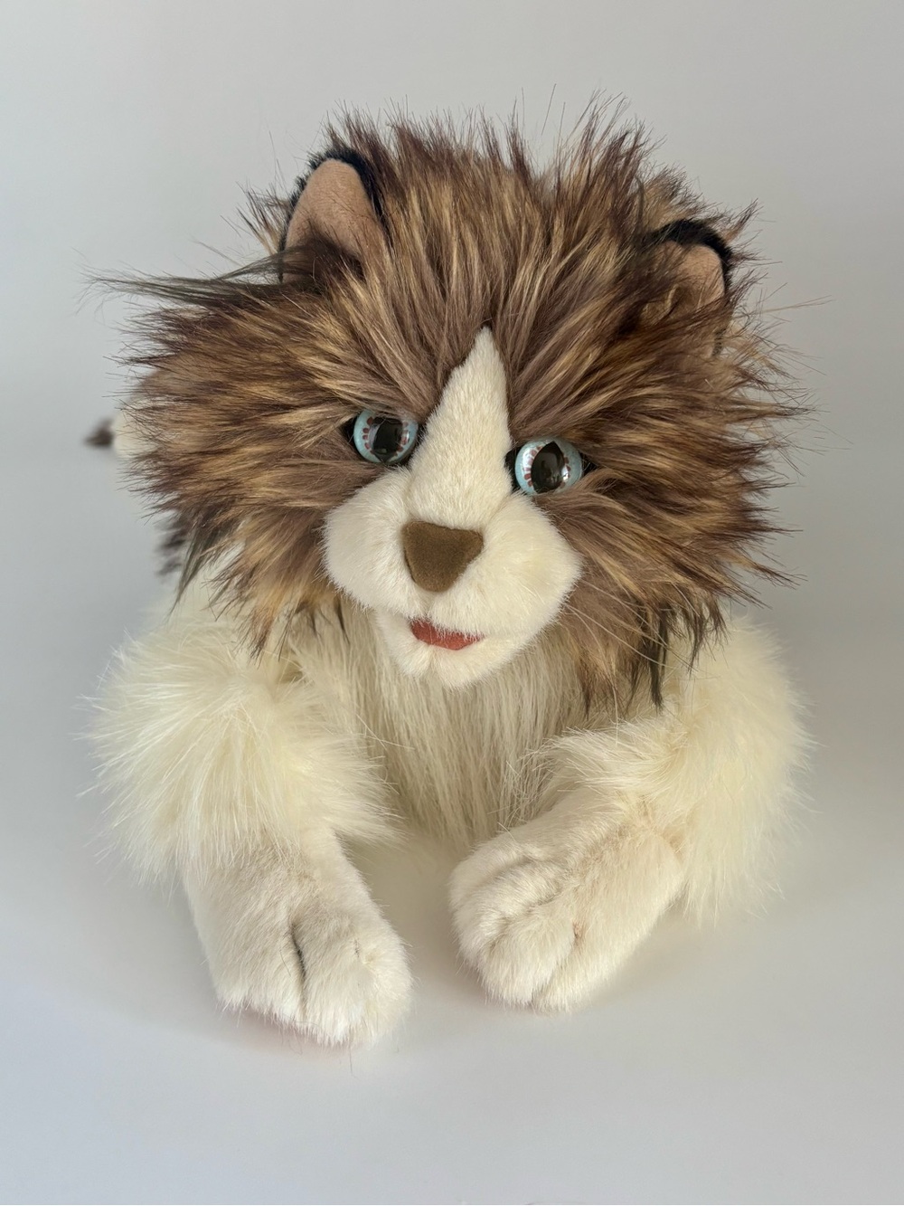 Folkmanis Cat Ragdoll Hand Puppet Stuffed Animal Plushie Plush Large 30”